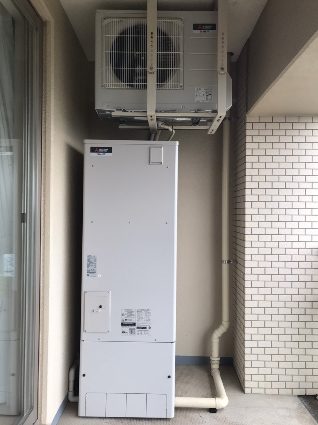 埼玉県ふじみ野市うれし野エコキュート交換工事S様